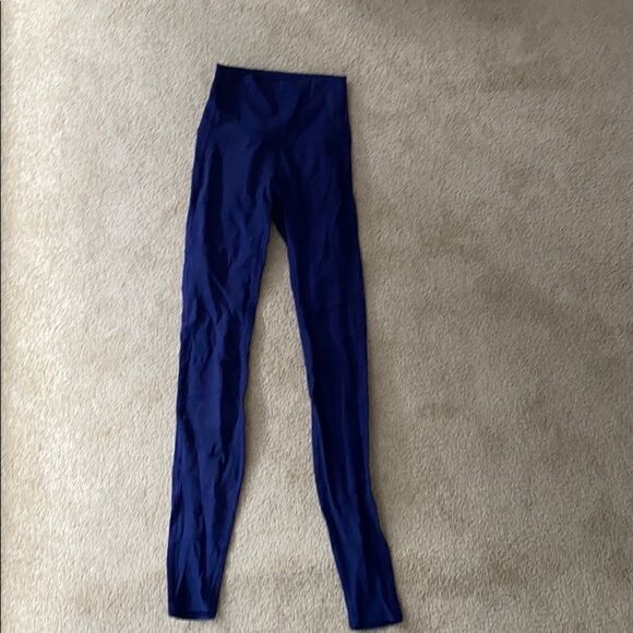 Lululemon tech mesh size 2 blue high rise legging - Picture 1 of 4